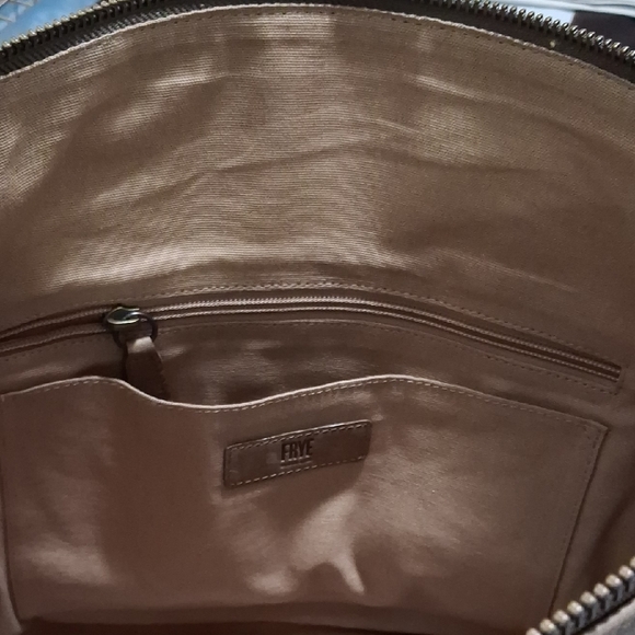 Frye Tan Leather Shoulder Bag - Picture 10 of 13